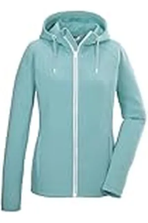Killtec Dames Powerstretch jack met capuchon KOS 33 WMN FLX JCKT, , 40, 42851-000