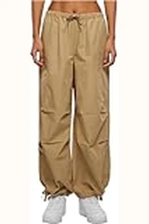 Urban classics Damesbroek Dames Cotton Cargo Parashute Pants XS, , XS