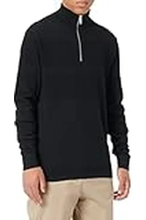 SELECTED Heren Slhmaine Ls Knit Half Zip W Noos Pullover, , L
