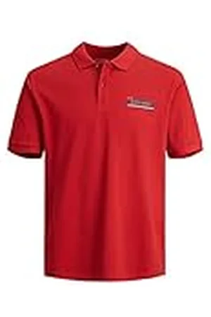 JACK & JONES Heren Jcoadam Polo Ss FST Shirt, , M