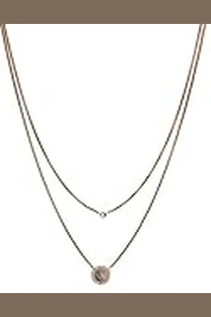 Fossil Dames JF02953791 Ketting Halssnoeren, , Eén maat
