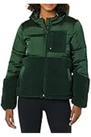 Amazon Sherpa Puffer Jas voor dames, , M