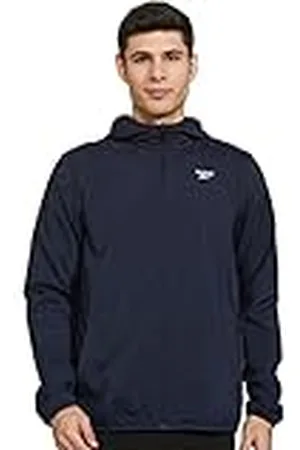 Reebok Heren TE Geweven Jas, Collegiate Navy, XS