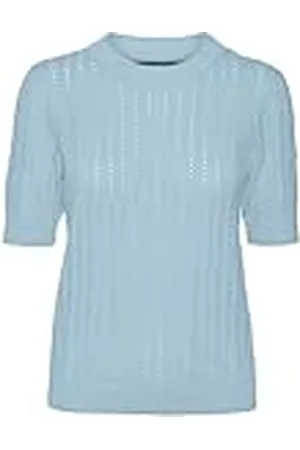 VERO MODA VMMORENA 2/4 ronde hals pullover GA Boo REP, , XS