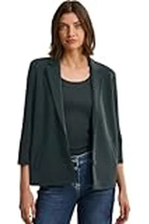 CECIL Silk-touch blazer, , XXL