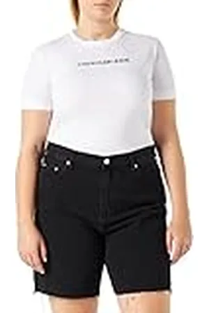 Calvin Klein Dames Bermuda Mom Korte Broek, , 24W (Regular)