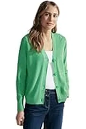 CECIL Mouliné cardigan voor dames, , M