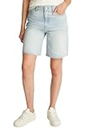 Tommy Hilfiger Dames DNM BERMUDA SHORT HW SKY WW0WW44388, Denim, NI33, , 46