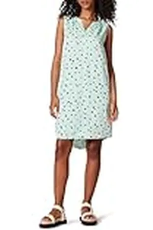 Amazon Vrouwen mouwloos geweven Shift jurk, ,3XL-4XL