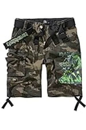 Brandit Maiden Savage Shorts NOTB 1, kleur: dark_camo, maat: XXL, , XXL