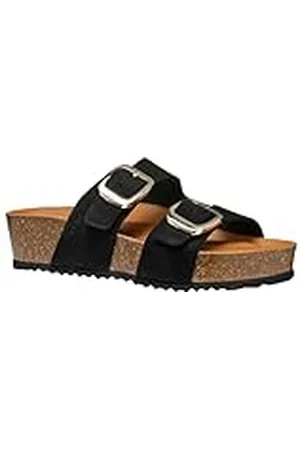 Geox D Brionia H A, platte sandalen voor dames, , 40 EU