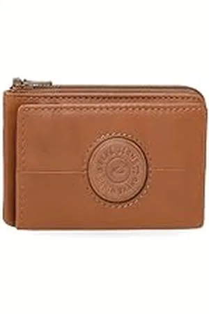 Pepe Jeans Cracker portemonnee met kaartvak, , 11 x 7 x 1,5 cm, leer van Joumma Bags, , Eén maat, portemonnee met kaarthouder