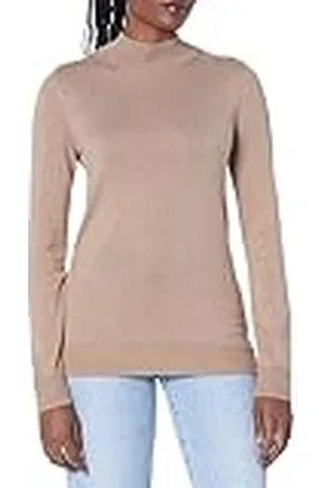 Amazon Lichtgewicht Mockneck Sweater Camel Heather, Medium