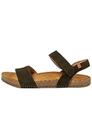 El Naturalista N5790 Balance Platte Sandalen voor Volwassenen Unisex Khaki, Maat 43, , 43 EU