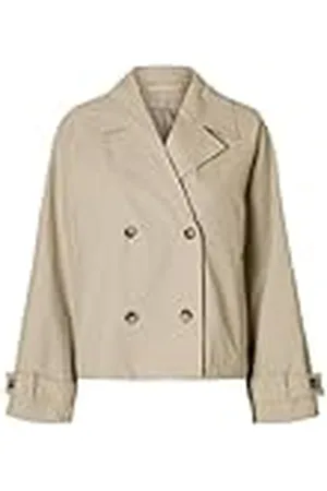 SELECTED Dames Slfcilo Short Trenchcoat Noos, , Numeric_36, , numeric_36