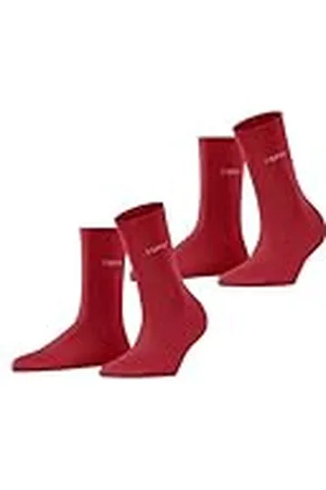 ESPRIT Dames Sokken Uni Multipack W So katoen eenkleurig 2 paar, , 35-38