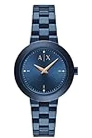 Armani Exchange Watch For Women, Quartz Movement and 36mm Case Size with Stainless steel, Leather or Silicone strap, , 36MM