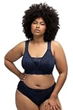 Ulla Popken Dames bralette, kanten beha, , 105, , 105B