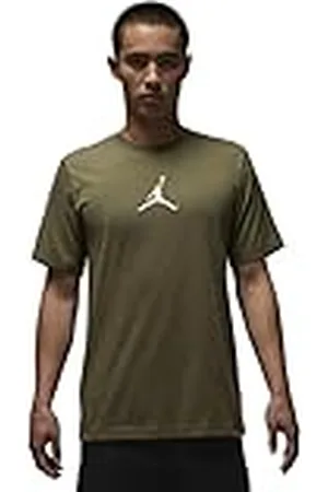 Nike Jordan Jumpman T-shirt voor heren, kaki- , M, , M
