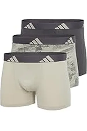 adidas Heren Ondergoed 3-Pack-Trunk (3PK) -Active Flex Cotton Boxershorts, assortiment_4AM002, S, , S