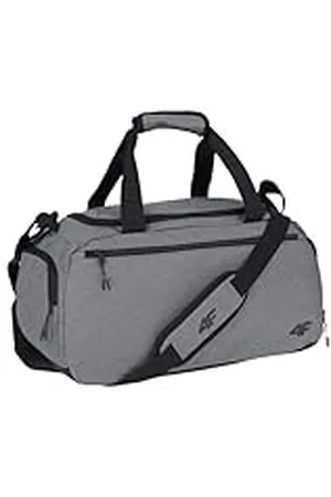 4F Bag U105 Schoudertas Unisex Volwassenen, Grijs Melange