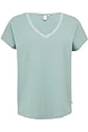 QS by s.Oliver Modalmix-shirt met kanten rand, , S