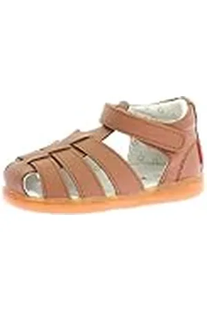 Kickers Jongens Unisex Kinder FLO sandalen, camel, 26 EU, , 26 EU