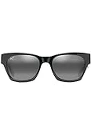 Maui Jim Valley Isle Brille, Black Gloss, 54/20/145 Unisex Volwassenen, , 54/20/145