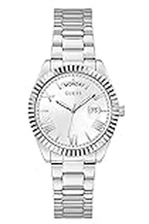 Guess Vrouwen analoog quartz horloge met roestvrijstalen band GW0308L1, , Eén maat, Quartz Horloge