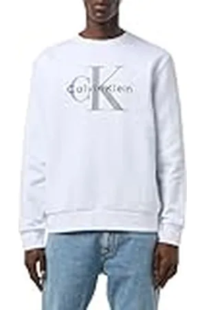 Calvin Klein CK JEANS Heren LS MONOLOGO FLEECE CREWNK LV040BM801, , L, , L