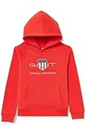 GANT Unisex kinderen Archive Shield Raglan Hoodie Hoodie, , 122-128