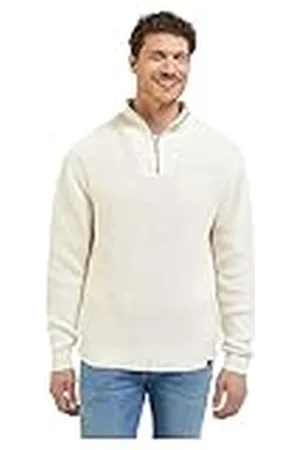 Lee Heren Half Zip Knit Sweater, , M