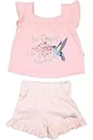 Lee Baby Meisje Ensemble, Rose, 12 Maanden Girl