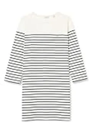 GANT REG 3/4 Mouwen Breton Jurk, , M