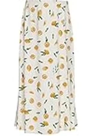 Pieces® Pcnya Hw Long Slit Skirt Bc, , L