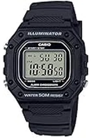 Casio Casual Mens Quartz Horloge, Digitaal, Hars, W-218H-1AVDF, , Riem