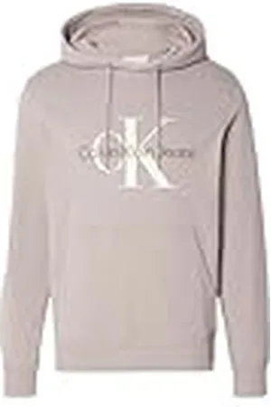 Calvin Klein Jeans Heren SEIZOENSONAL MONOLOGO REGULAR HOODIE J30J320805 Pullover Hoodie, , XL, , XL