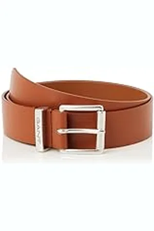 GANT Heren Logo Leather Belt riem, , 95, , 95