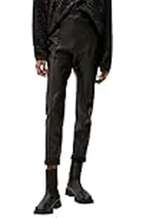 QS by s.Oliver Dames Skinny: leggings van imitatieleer, , 48