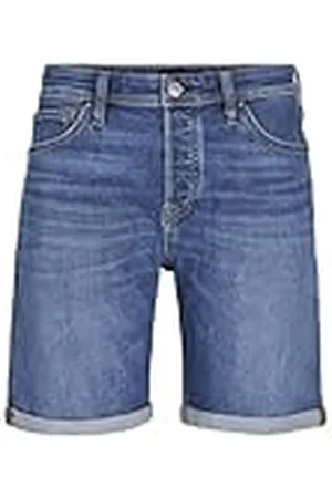 JACK & JONES Heren Jjirick Jjioriginal Am 360 Sn Shorts, blauw denim/pak: am 365, M, , M