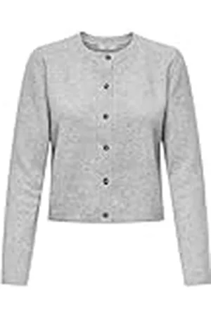 JDY Chloe Life fijn gebreid damesjack, lichte damesjas, cardigan, knoopsluiting, , M