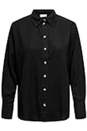 JDY SAY L/S Linnen Loose Shirt WVN NOOS, , XL