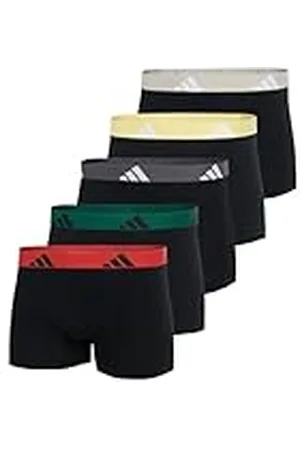 adidas Heren Ondergoed 5-Pack Trunk (5PK) -Active Flex Cotton Boxershorts, assortiment_4AM019, S, , S