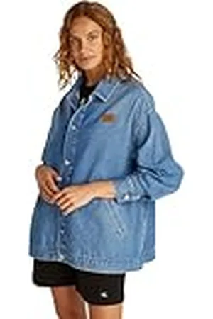 Calvin Klein CK JEANS Dames DENIM OVERSHIRT J20J225185, Denim (Denim Light), M, , M