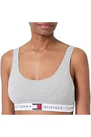 Tommy Hilfiger Dames UNLINED BRALETTE UW0UW05713, Grijs, XL, , XL
