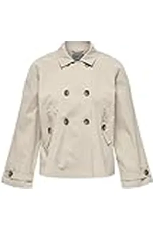 ONLY Dames Carapril Life Short Trenchcoat OTW Noos, Oxford Tan, m, , M