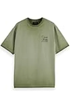 Scotch&Soda Relaxed-Fit Inside Out Cold Dye T-shirt, , M