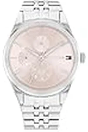 Tommy Hilfiger Analoog multifunctioneel kwartshorloge met zilveren roestvrijstalen armband voor dames - 1782590