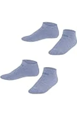 ESPRIT Uniseks-kind Korte sokken Foot Logo Multipack K Sn katoen kort eenkleurig 2 paar, , 23-26