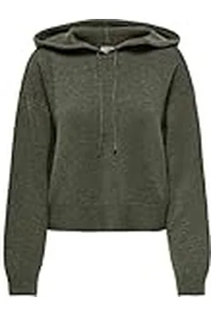 ONLY JDY dames pullover JDYRUE Life L/S Short Hood PUL KNT NOOS, , XL